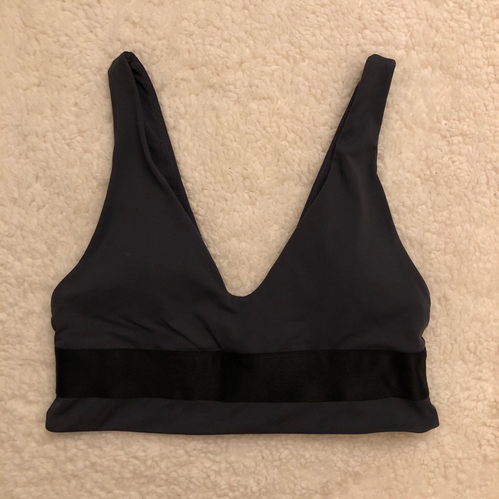 Deep V Sports Bra